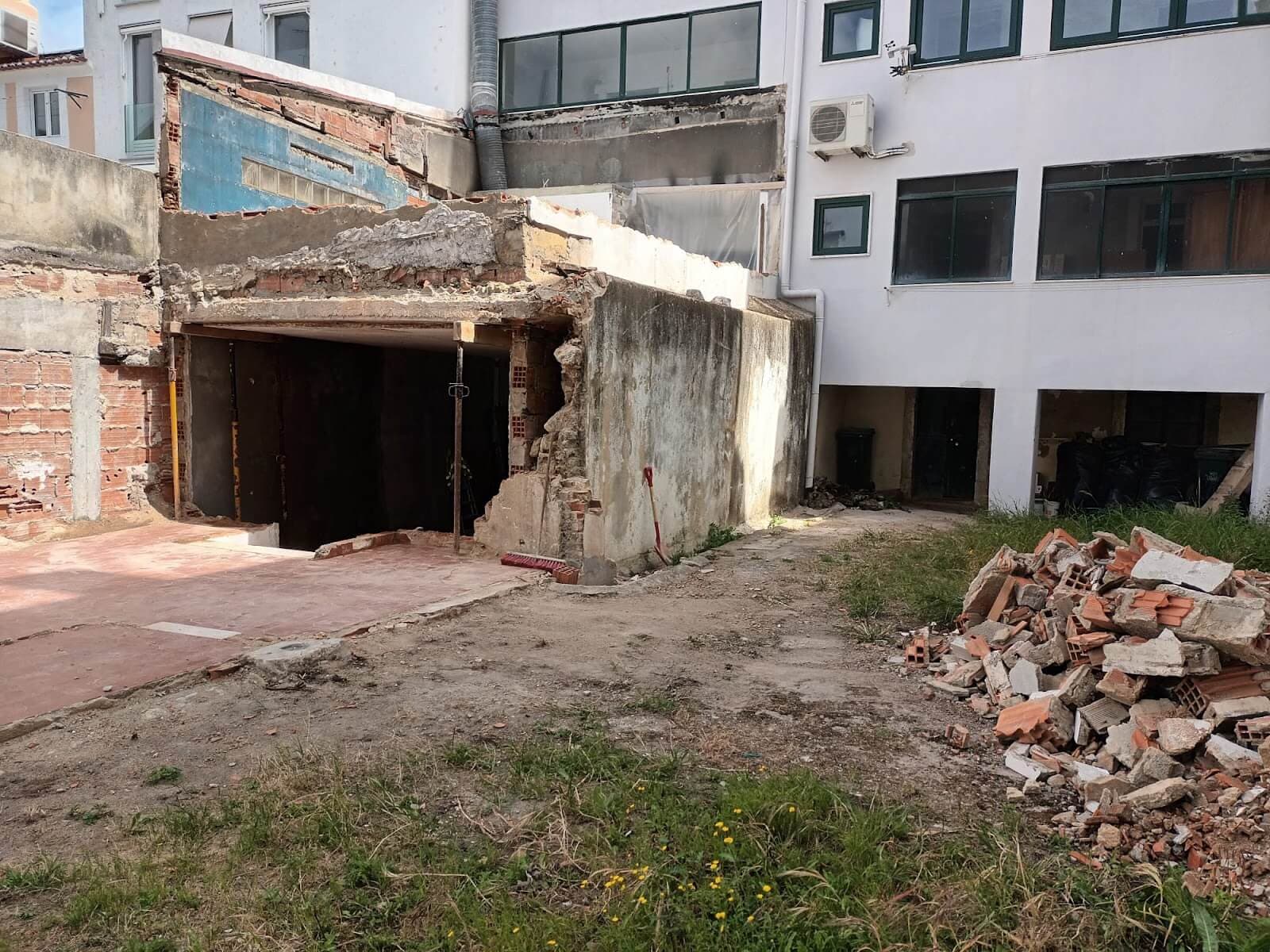Remodelação Príncipe Real — antes e durante 12