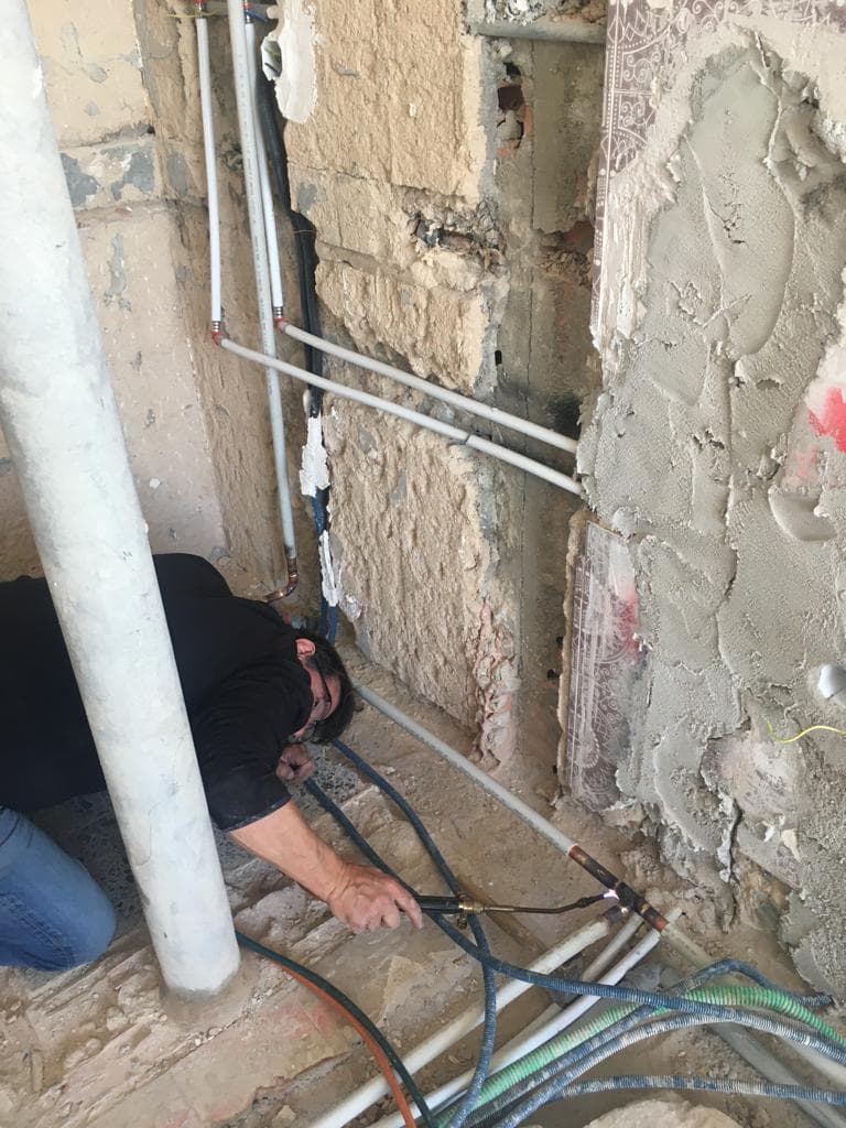 Apartamento Sapadores — antes e durante 3