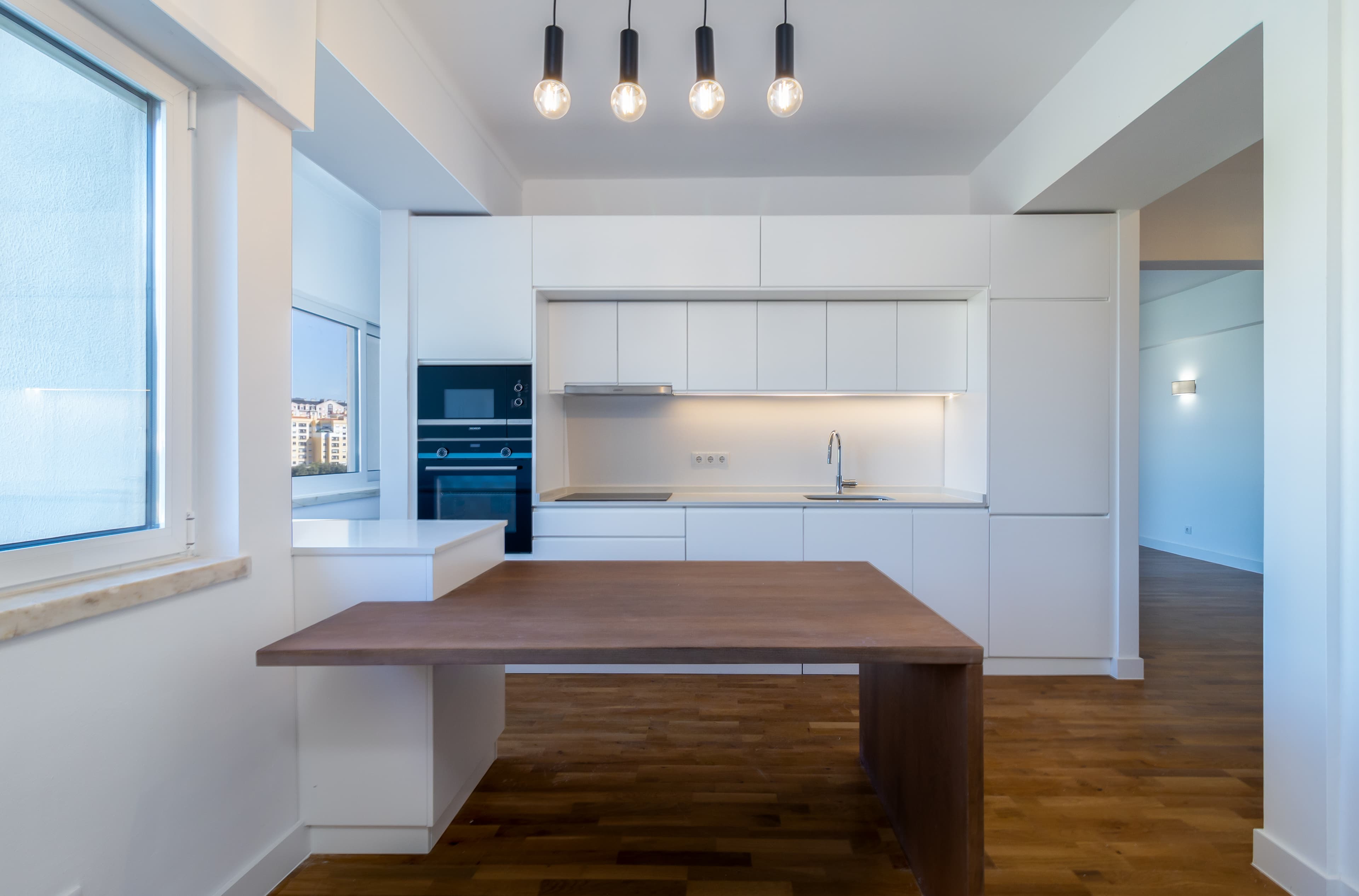 Cozinha remodelada do T4 nas Laranjeiras, São Domingos de Benfica