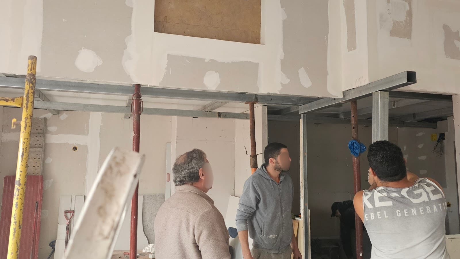 Poiais de São Bento — antes e durante 17